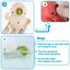 Ensemble de jouets de bain mécanique tortue nageuse et baleine