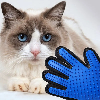 Gants d'épilation en silicone pour chats et chiens - Gants de toilettage durables