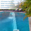 Swimming Pool Waterfall Fountain Kit PVC Spray Pool Spa Decoration Easy Install Accessory