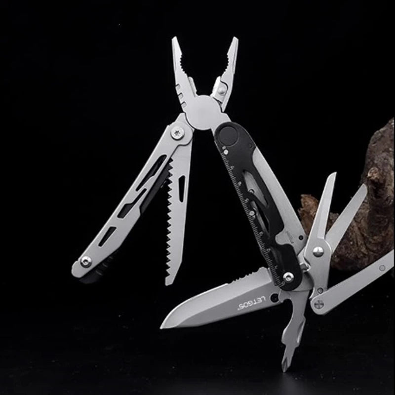 Tragbares Klappzangen-Multitool - Drahtschneider (Survival-Camping-Werkzeug)