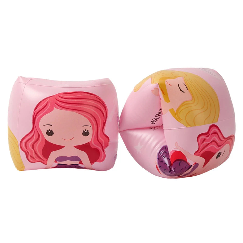 Inflatable Swimming Arm Bands Float Sleeves for Kids Toddlers Adults PVC Pool Floaties Water Safety Aids