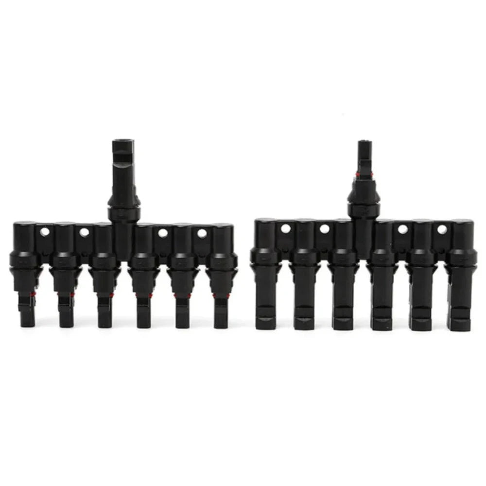 Conectores de Cable de Panel Solar PV Ramas Macho y Hembra 30A 1000V Conector de Cable de Panel Fotovoltaico Eléctrico