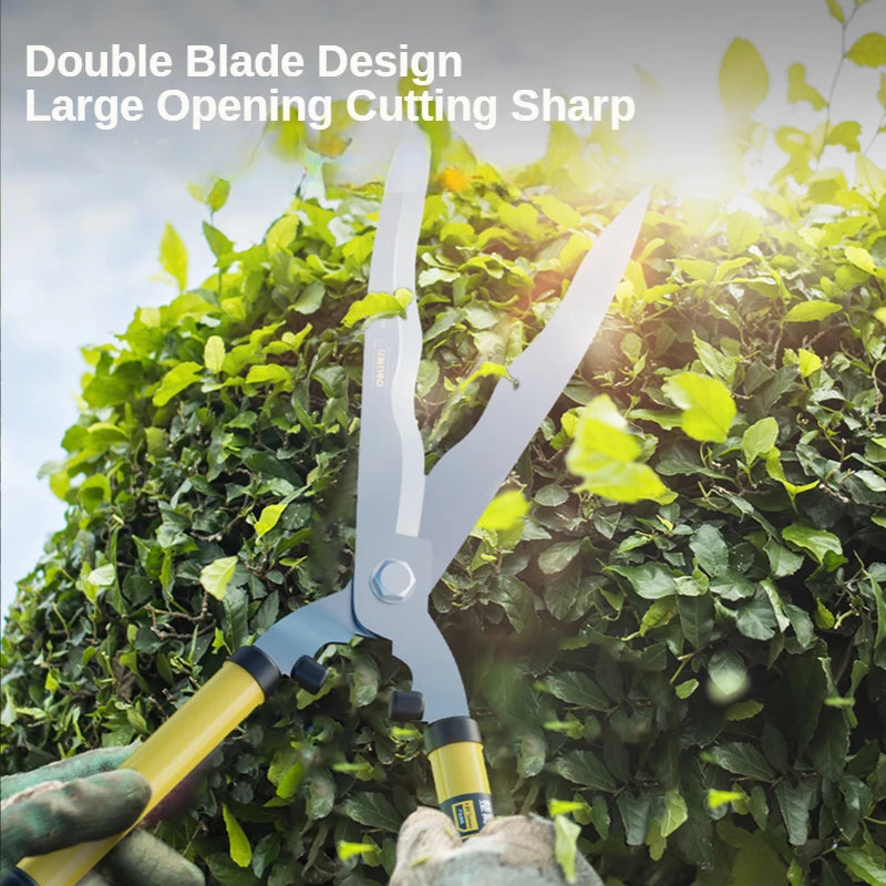 Garden Shears Anti-Slip Grip Trimmer Pruner Bypass Pruning Shears for Lawn