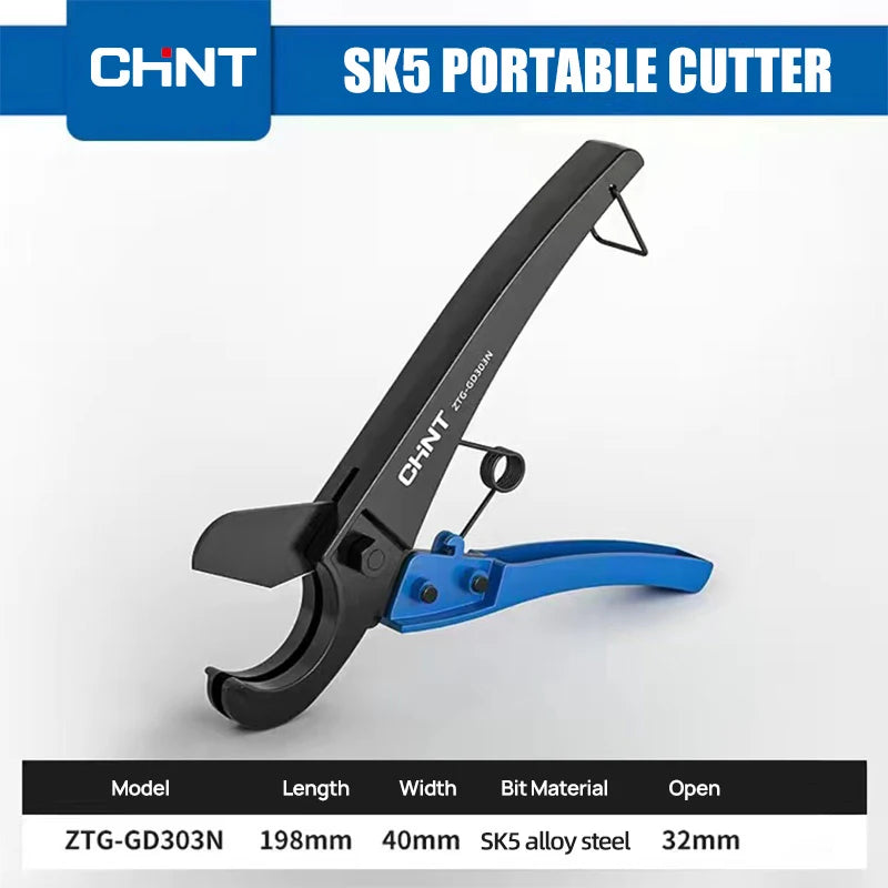 Robuster Ratschen-Rohrschneider für PVC/PU/PP/PE-Schläuche