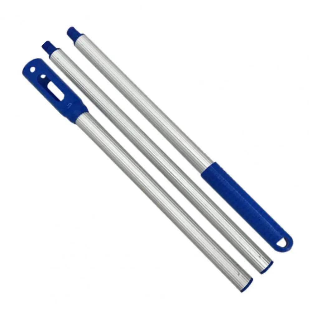 4-Section Telescopic Pool Cleaning Pole, Adjustable 90-160cm, Anti-Oxidation Aluminum Alloy, Rust-Resistant, Non-Slip Grip for Skimmers & Brushes