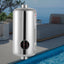 28kw Stainless Steel Swimming Pool Heat Exchanger, 1292x134 mm Swimming Pool Heat Exchanger
