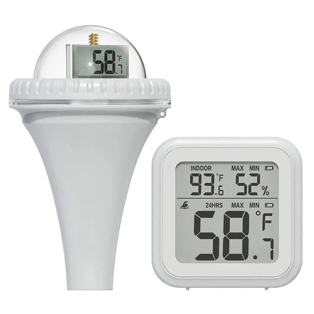 Bezprzewodowy termometr LED z cyfrowym wyświetlaczem Zestaw elektronicznego termometru Wodoodporny czujnik temperatury