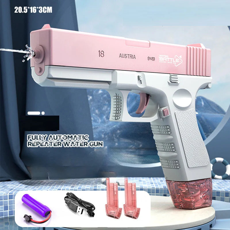 Electric Water Gun – Long-Range Battery-Powered Blaster