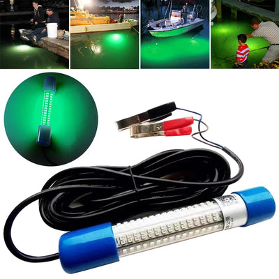 50W DC12-24V Night Fishing Light LED Underwater Lamp Submersible Fishing Light Waterproof