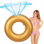 Aufblasbarer Diamantring-Pool-Float, Hochzeits-Junggesellinnenabschied-Schwimmring, Strand-Wassersitz-Spielzeug für Erwachsene