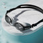 Occhialini da nuoto professionali per adulti, protezione contro la nebbia, protezione UV, occhiali da nuoto impermeabili in silicone con cinghie regolabili per uomini, donne e giovani.