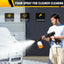 21V 3000mAh Cordless High-Pressure Car Washer with 6-in-1 Nozzle, 150Bar/2000PSI, 270L/H Flow Rate