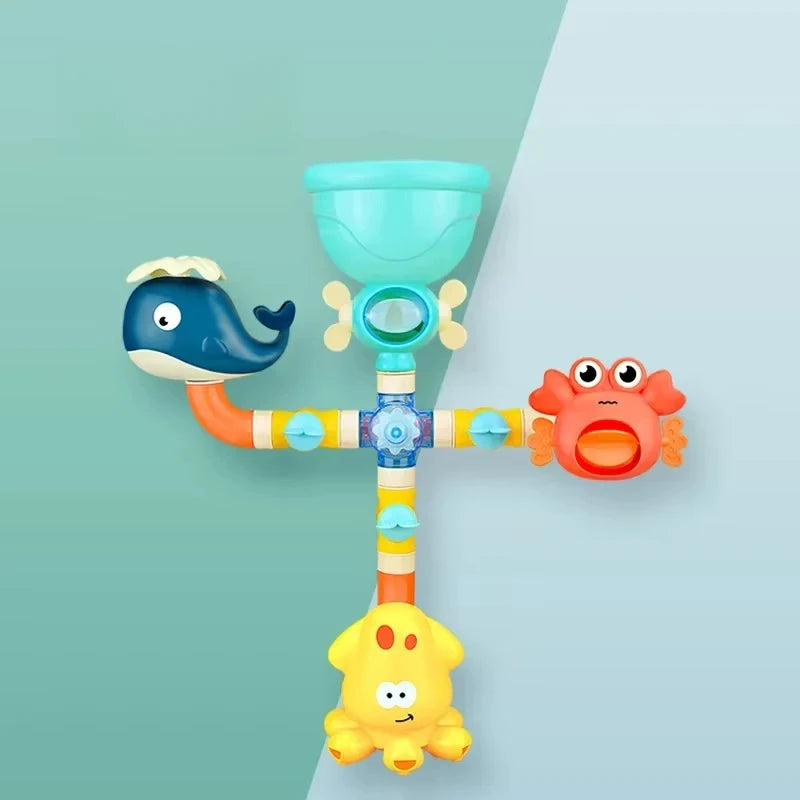 Dawndesslo Jouet de bain en forme de canard mignon pour enfants, jouet de bain pour les tout-petits de 3 à 6 ans