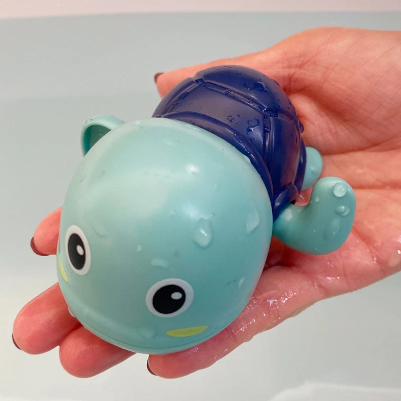 Ensemble de jouets de bain mécanique tortue nageuse et baleine