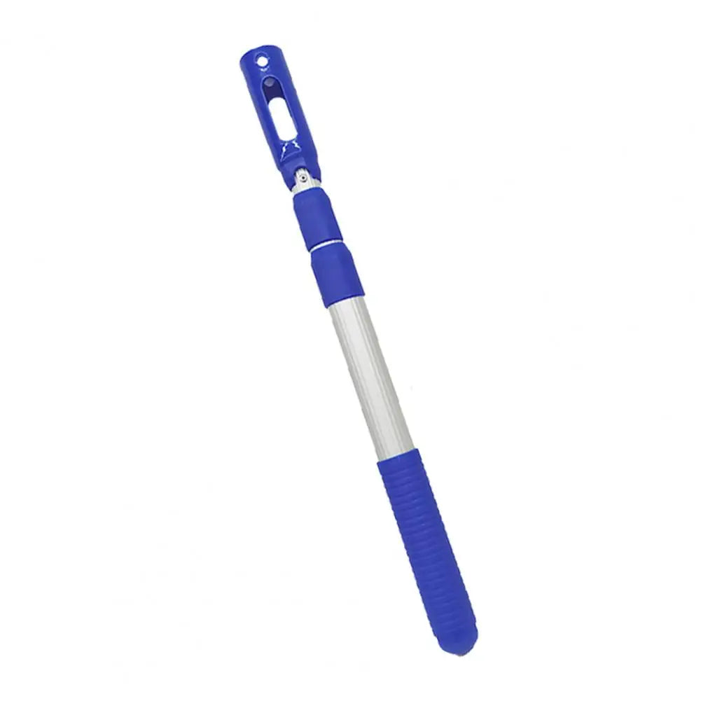 4-Section Telescopic Pool Cleaning Pole, Adjustable 90-160cm, Anti-Oxidation Aluminum Alloy, Rust-Resistant, Non-Slip Grip for Skimmers & Brushes