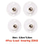 4Pcs Furniture Casters Wheels Heavy Duty Ball Pulley Self Adhesive Stainless Steel 360° Rotation Universal Wheel Load 20/200Kg