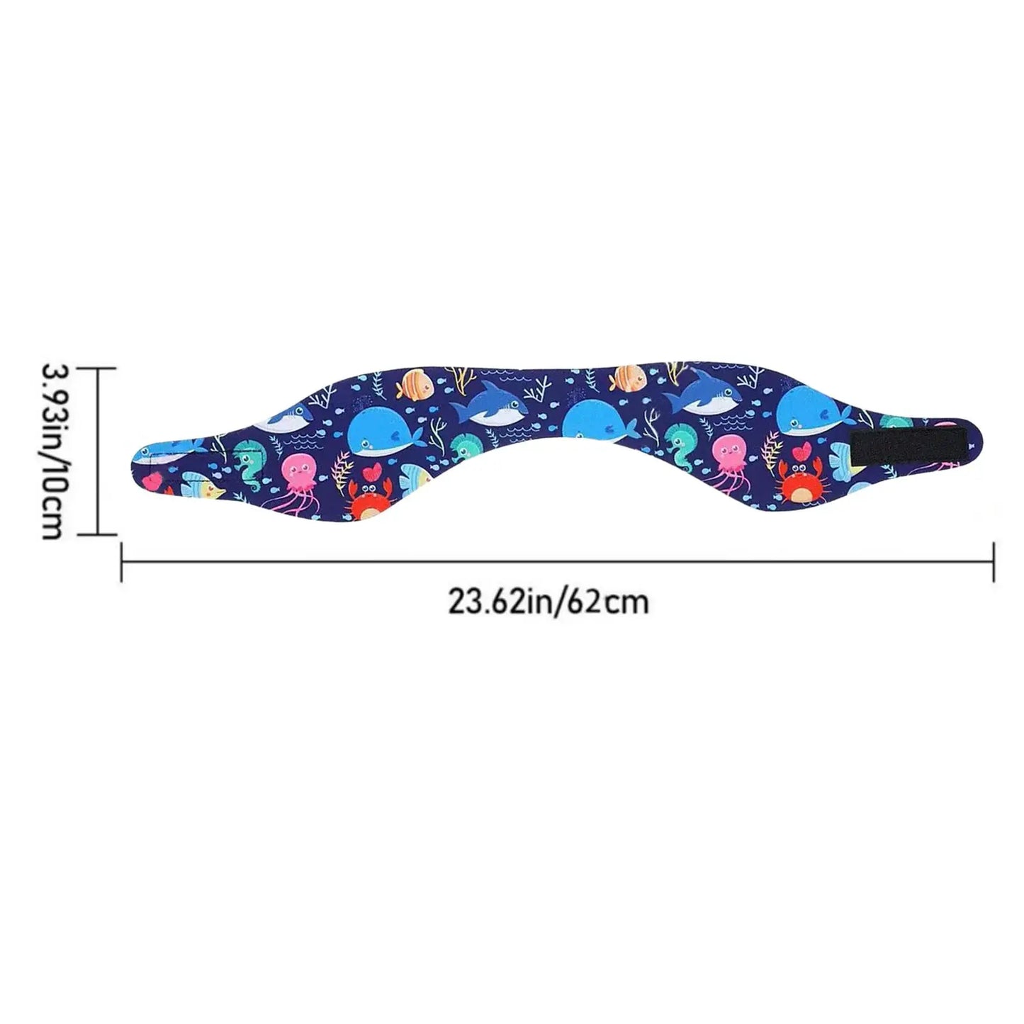 Adjustable Swimming Ear Hair Band for Water Sports Bathing Surfing