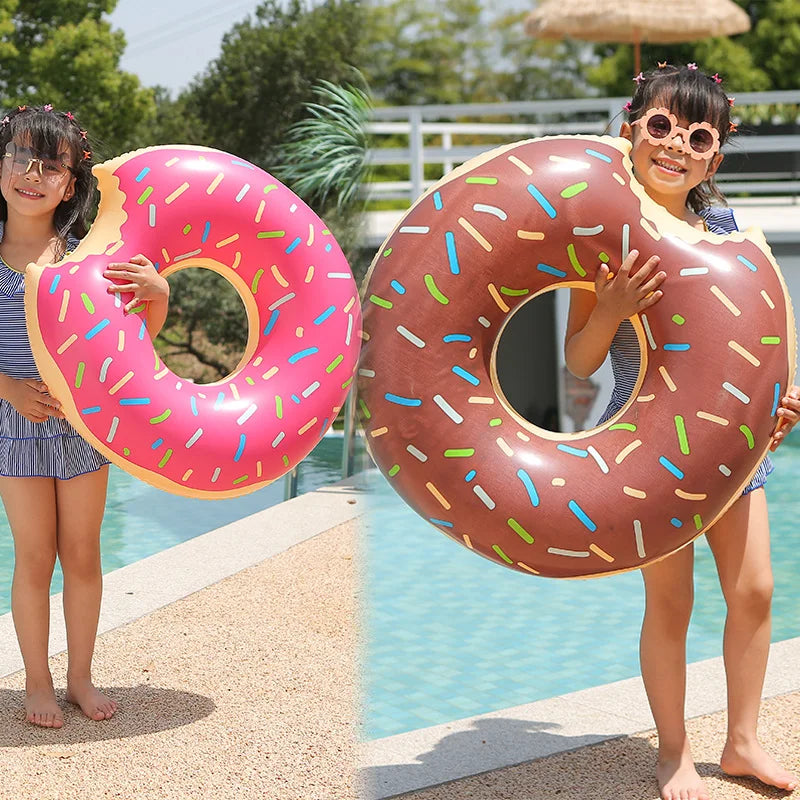Aro de Natación Hinchable Reforzado, Tubo de Natación Duradero para Niños, Adolescentes y Adultos, Flotador para Piscina Ideal para Diversión de Verano en el Parque Acuático o la Playa