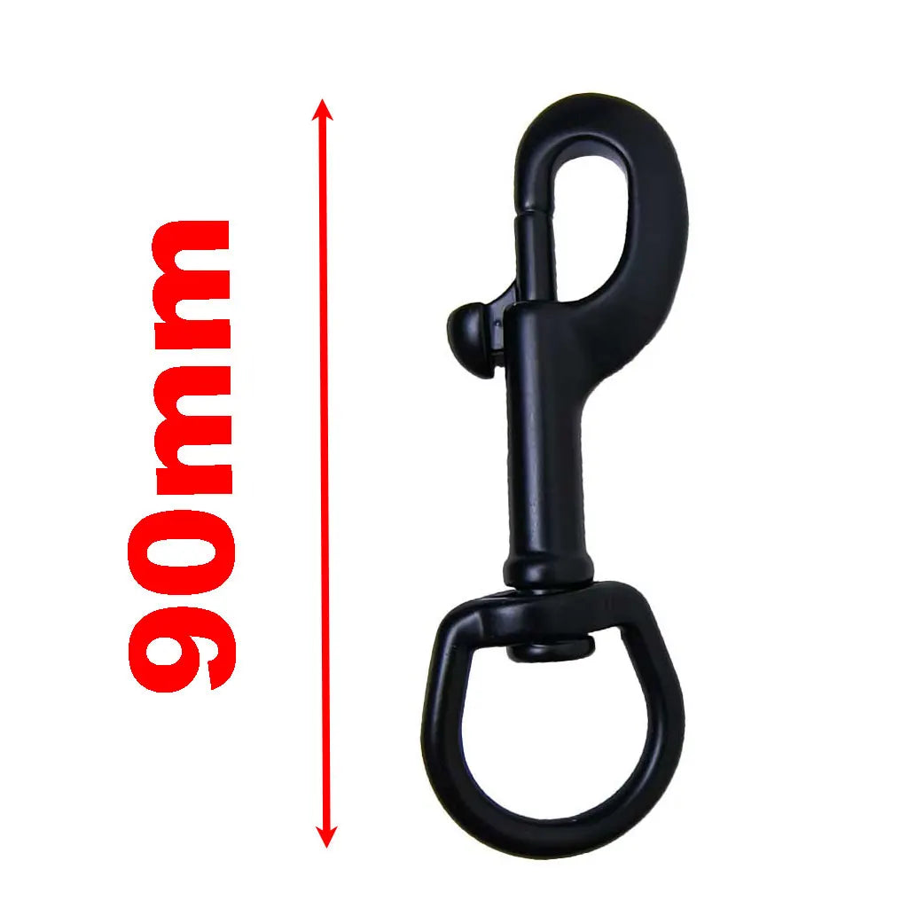 316 SS Scuba Diving Clips Swivel Eye Snap Hook Dive Single Ended Bolt Hook for Underwater