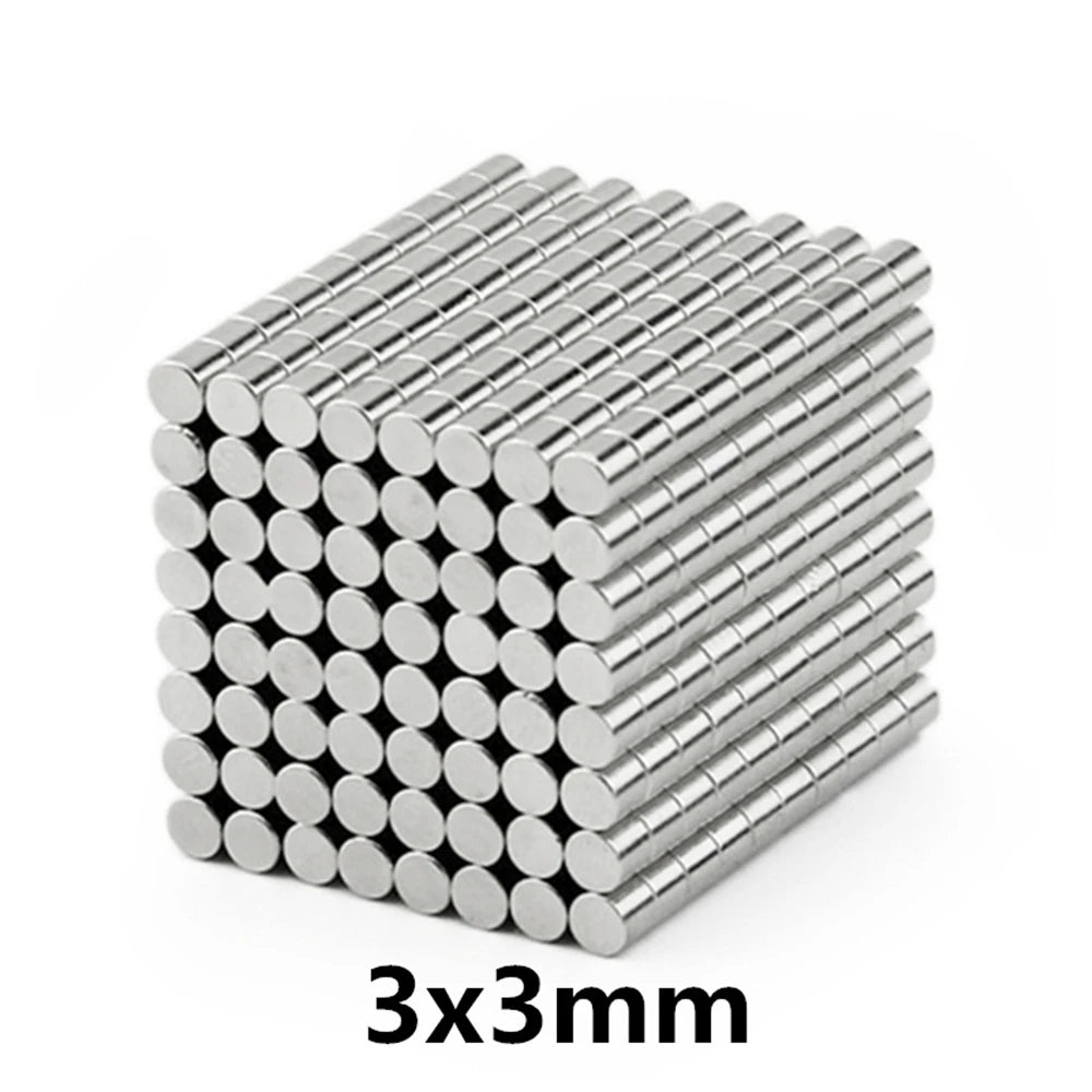 Round Neodymium Magnet 2x2,3x2,3x3,4x2,5x2,6x2,6x3,8x1,8x2,10x2 N35 Permanent NdFeB Super Strong Powerful Magnetic imane Disc