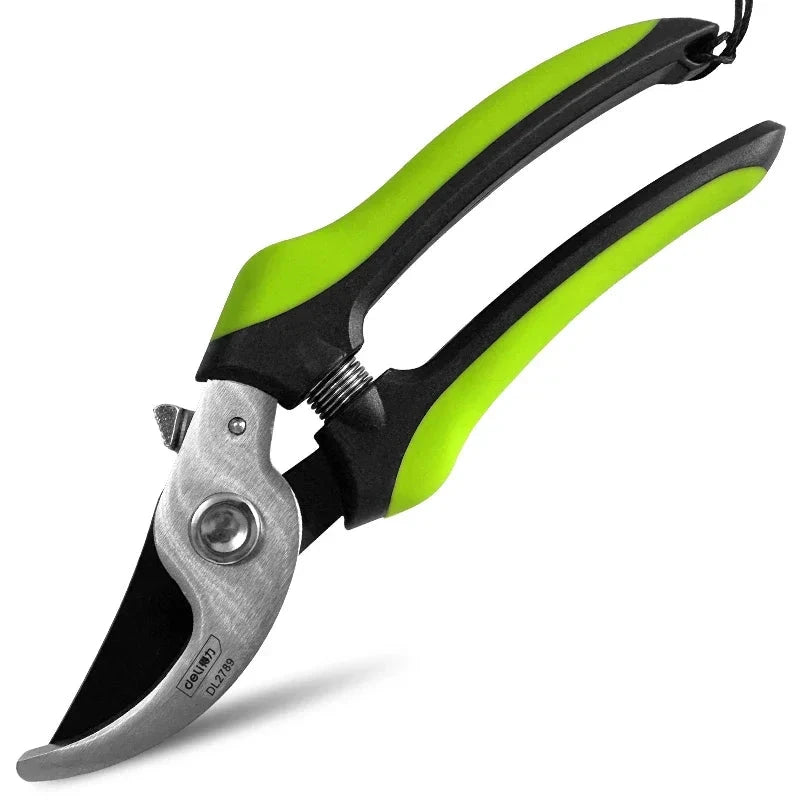 Garden Shears Anti-Slip Grip Trimmer Pruner Bypass Pruning Shears for Lawn