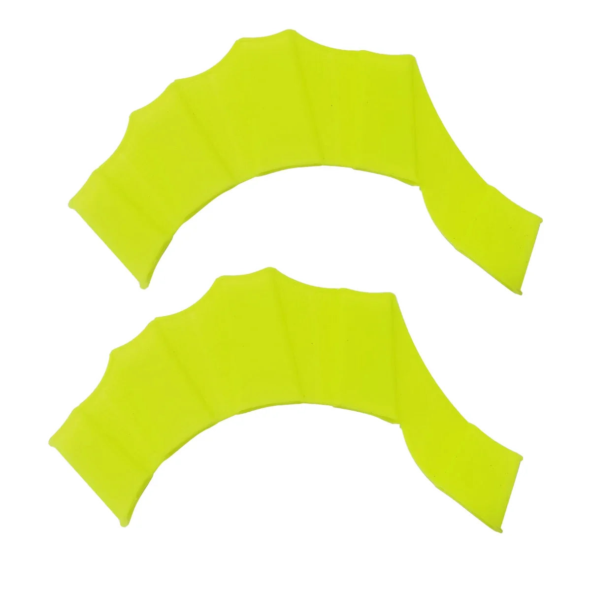 Frog-Style Silicone Hand Fins
