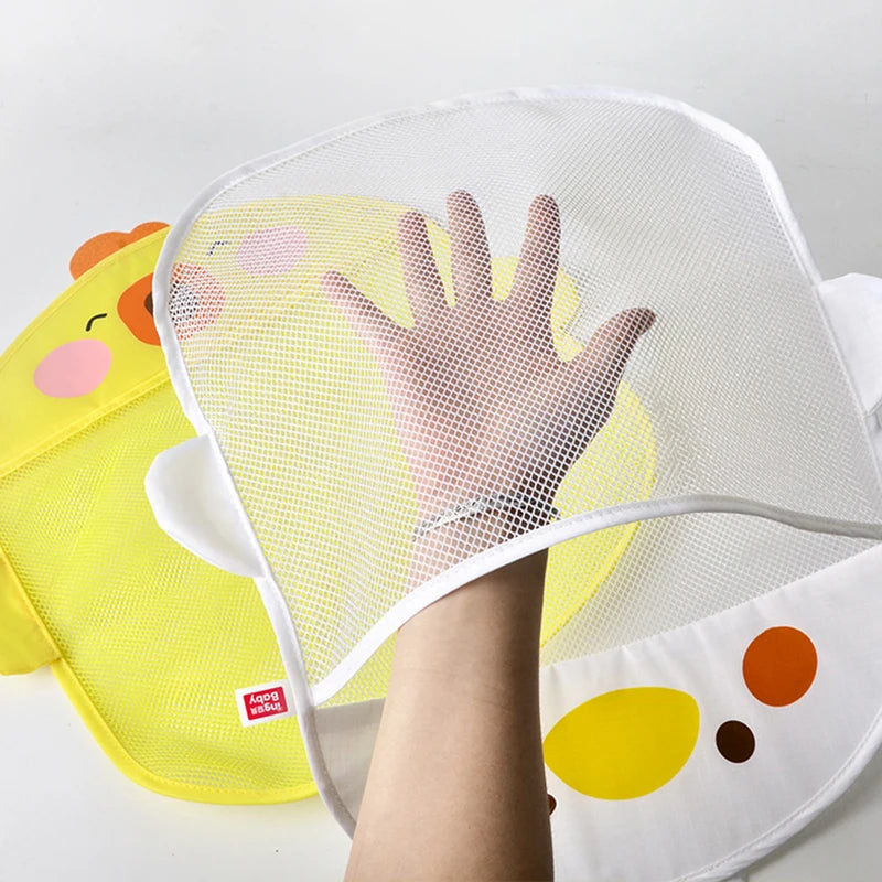Cognitive Floating Toy Storage Bag for Baby Bath