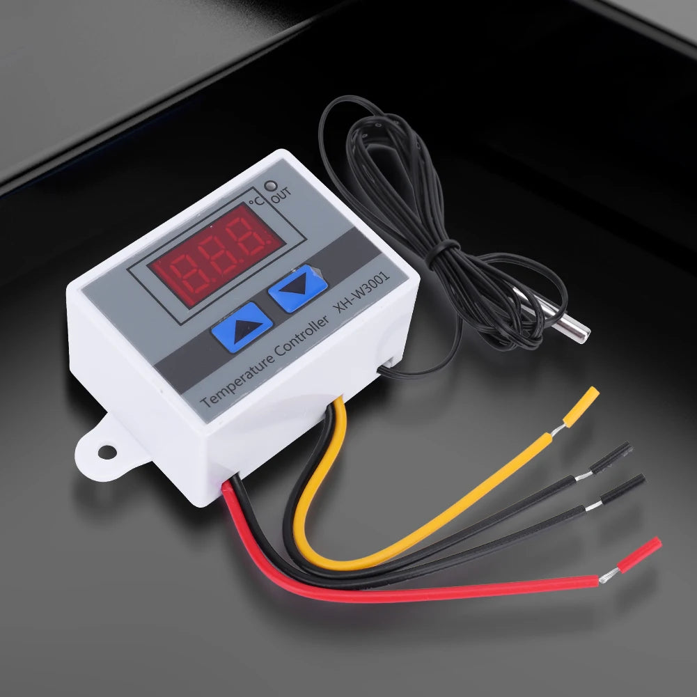 Kontroler temperatury XH-W3001 Przełącznik chłodzenia i ogrzewania Termostat 12V/24V/110-220V/220V Mikrokomputerowy kontroler temperatury