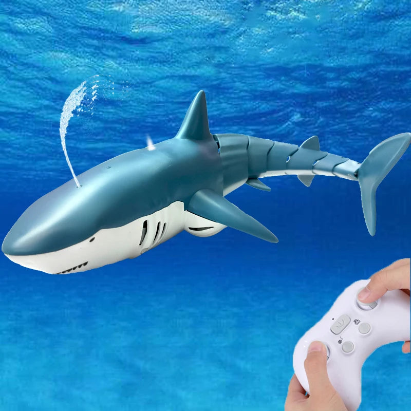 Spray Water RC Shark – Electric Remote Control Toy