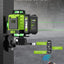 Nivel Laser Professioneller Laser Level 12/16 Linien Automatische 360 ​​° Selbstnivellierende Laser Levels Horizontale Vertikale Levels Werkzeuge