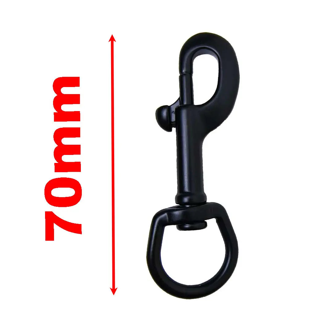 316 SS Scuba Diving Clips Swivel Eye Snap Hook Dive Single Ended Bolt Hook for Underwater