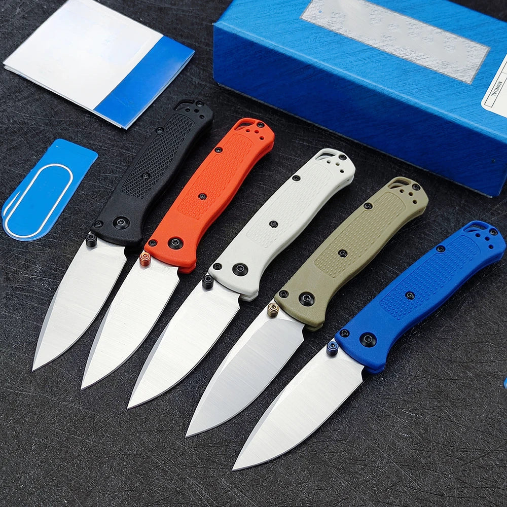 Coltello Tascabile in Acciaio Inox - Multitool da Campeggio con Manico in Nylon