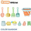 11-Piece Beach Sand Toy Set with Collapsible Bucket