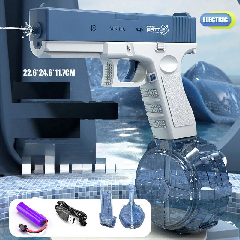Electric Water Gun – Long-Range Battery-Powered Blaster