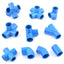 PVC Straight Elbow Tee 4-Way Cross Garden Water Connectors Aquarium Water Pipe Fittings 5-Way Joint