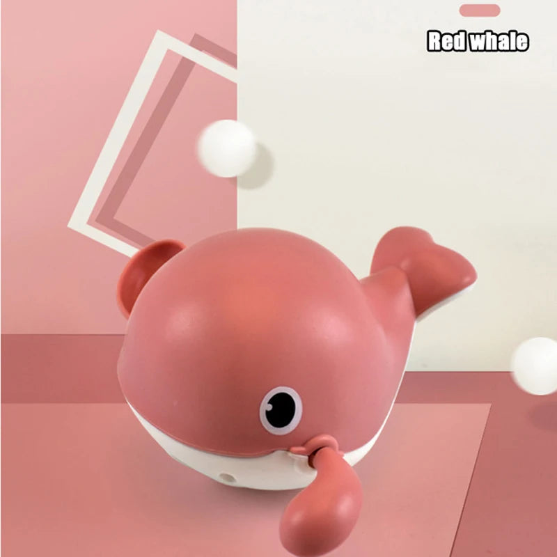 Ensemble de jouets de bain mécanique tortue nageuse et baleine