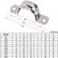 10 sztuk obejma gardłowa na wąż do jazdy konnej, zapięcia zaciskowe hydrauliczne, klamra siodłowa M5-M100 5mm-100mm 304 stal nierdzewna