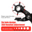 Jeu de pinces perforatrices à 6 trous, outil manuel de bricolage pour sangle, ceinture, selle