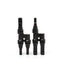 Conectores de Cable de Panel Solar PV Ramas Macho y Hembra 30A 1000V Conector de Cable de Panel Fotovoltaico Eléctrico