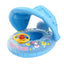 Infant Inflatable Swimming Float Seat with Sunshade