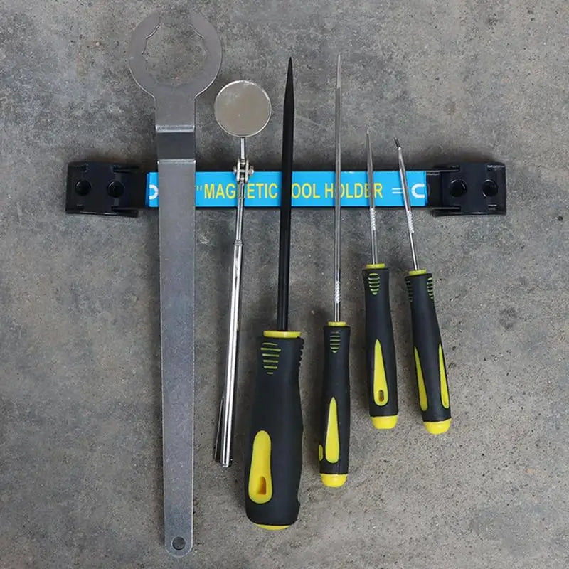 Heavy-duty Magnet Tool Bar Strip Rack,Magnetic Tool Holder,Wrench Organizer Wall Mounted Storage Tool Bar Strip Rack Space-Save