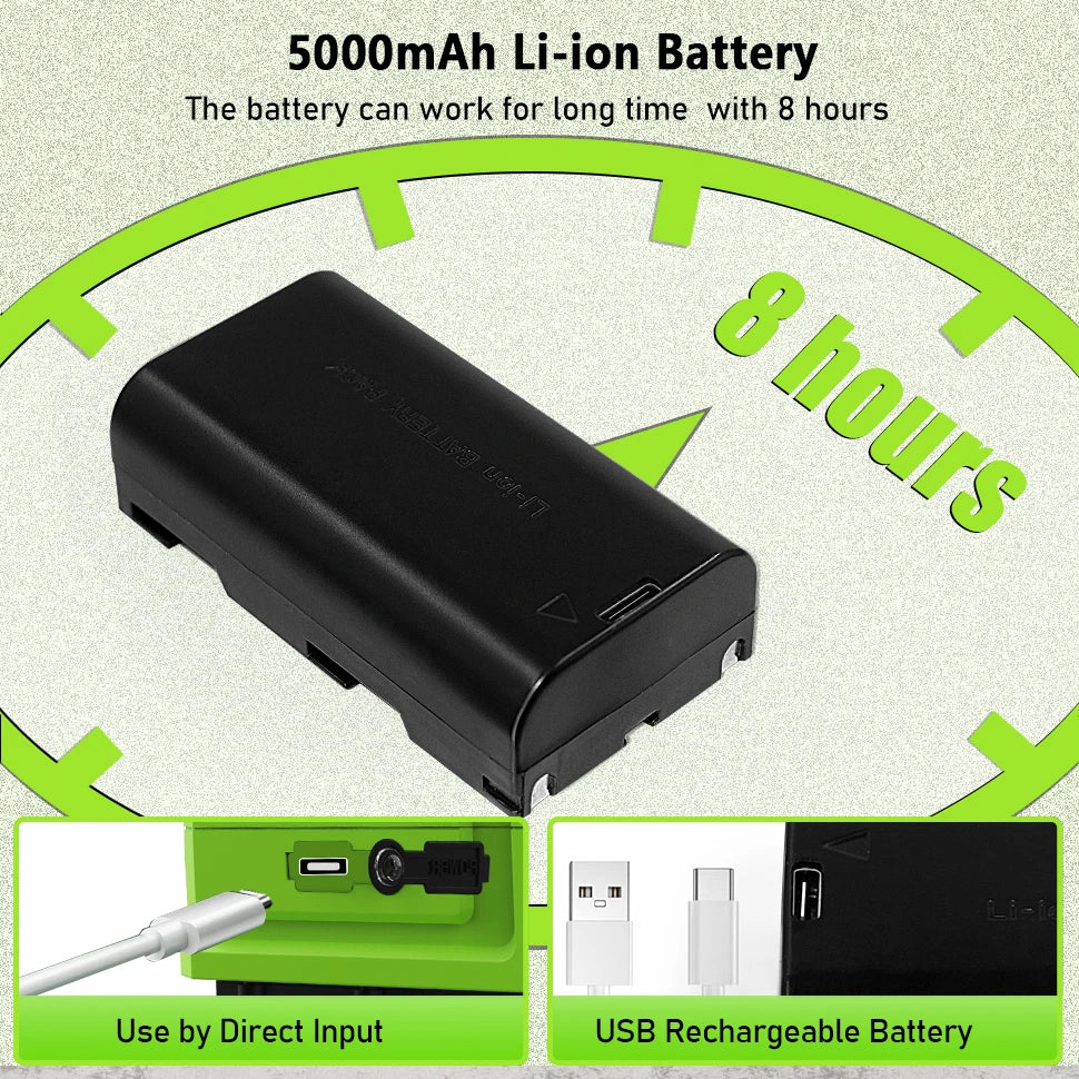Niveau laser à ligne verte 4D 16 lignes professionnel avec télécommande pour sol et plafond, cœur allemand, avec batterie Li-Ion de 5000mahs
