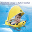 "Nicht aufblasbare Baby-Schwimmhilfen mit Sonnenschutz und Achsel-Schwimmring für Spa"
