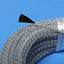 Ulepszony kabel grzewczy przezroczysty przewód grzewczy do podłogi 100m 12K 33 ohm / M kabel elektryczny z włókna węglowego