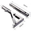 2 Pack Folding Shelf Bracket Heavy Duty Triangle Wall Mounted Stainless Steel Support for Workbench Table and Storage