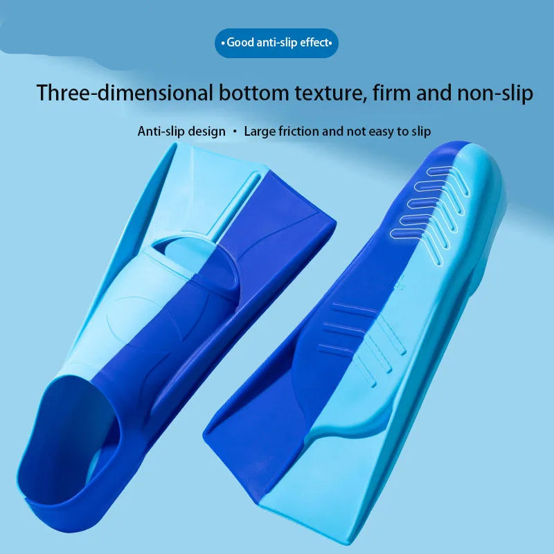 Children's licone Swim Fins (XXS-XL) - Flexible, Durable, and Comfortable Flippers for Young Swimmers