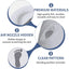 Inflatable Pool Foot Bath Basin - Durable PVC Foot Soak for Swimming Pools, Camping, and Outdoor Use (88*65cm)