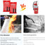 Emergency Fire Blanket - Fire Safety Cover for Home, Boat, and Camping