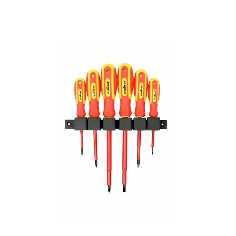 Set di cacciaviti isolati VDE 1000V per elettricisti - 6 pezzi