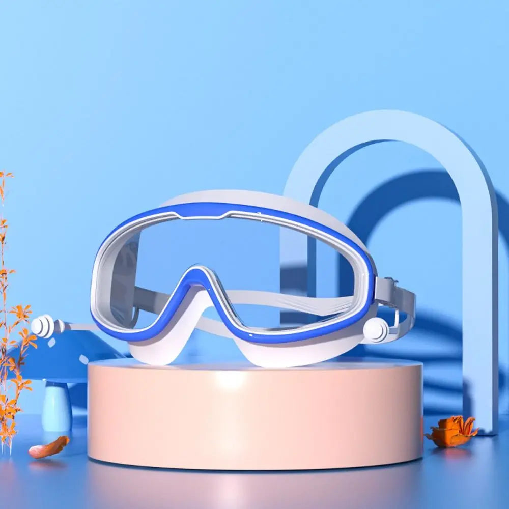 Swim Goggles for Kids Toddler 3-15 Anti Fog No Leak Clear Wide Vision